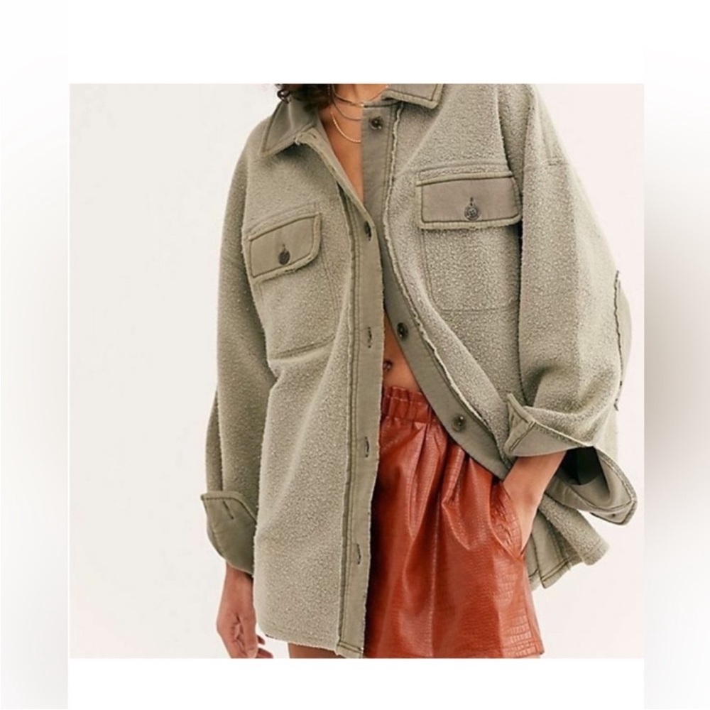Free People Ruby Jacket - Green - Extra Small - image 5